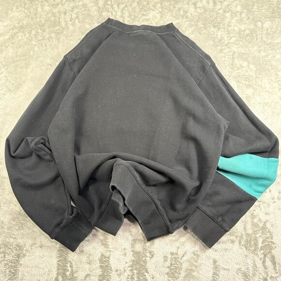 Vintage Lets Have Some Ice Cream Graphic Sweatshirt Mens L Black - Picture 2 of 8